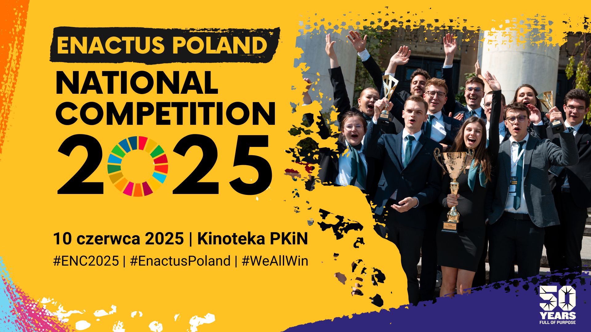 Tło ENC 2025